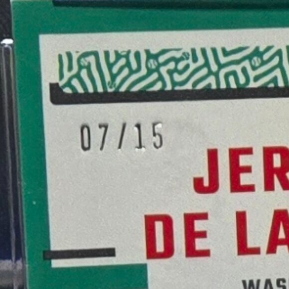 2023 Donruss Optic Rated Prospect Signatures # RPS-JL Jeremy De La Rosa (CGS 10) - Picture 3 of 3